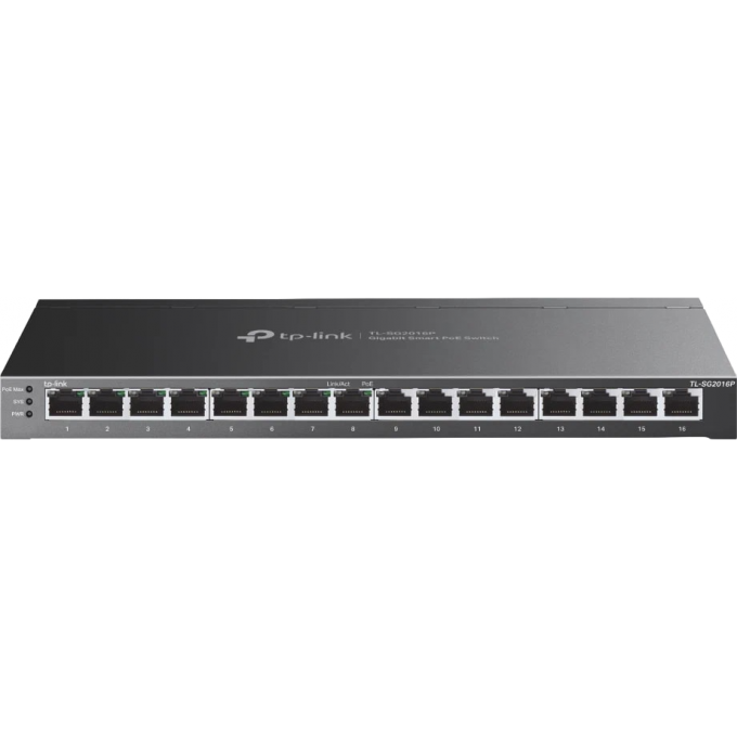 Коммутатор 16-портовый гигабитный TP-LINK TL- SG2016P Коммутатор 16-портовый гигабитный TP-LINK TL- SG2016P