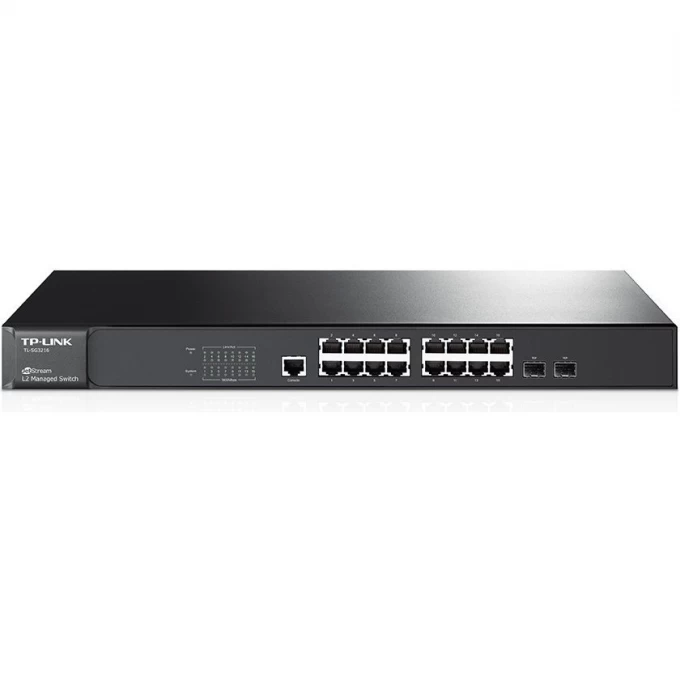 Коммутатор TP-LINK 16-портовый гигабитный TL-SG3216 Коммутатор TP-LINK 16-портовый гигабитный TL-SG3216