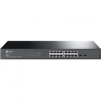 Коммутатор TP-LINK TL-SG2218P JetStream Smart с 16 гигабитными портами PoE+ и 2 гигабитными портами SFP