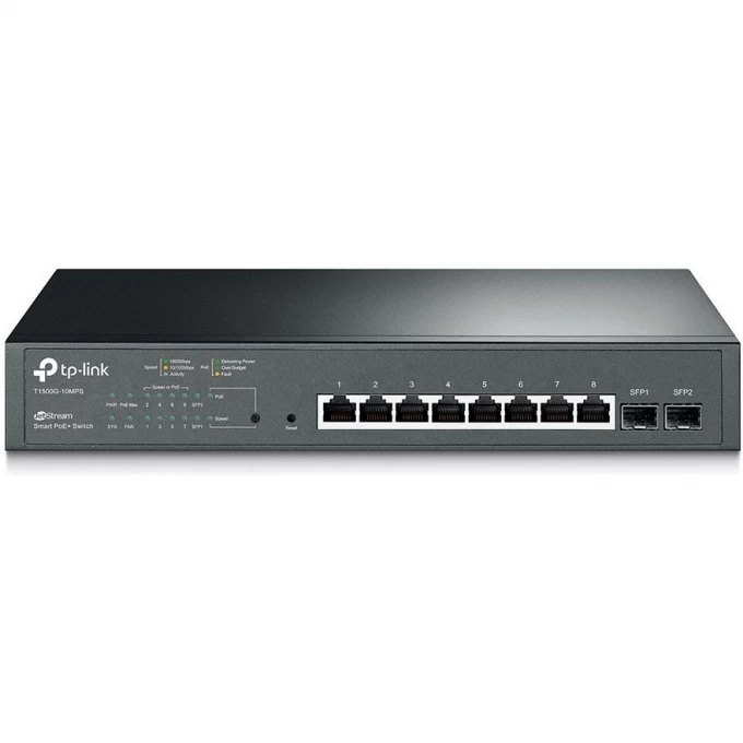 Smart-коммутатор TP-LINK T1500G-10MPS Smart-коммутатор TP-LINK T1500G-10MPS