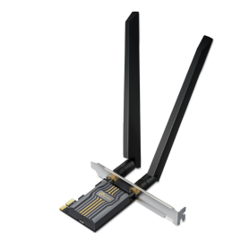 Трехдиапазонный беспроводной PCI Express-адаптер TP-LINK ARCHER TBE400E BE6500 Wi-Fi 7 с поддержкой Bluetooth 5.4